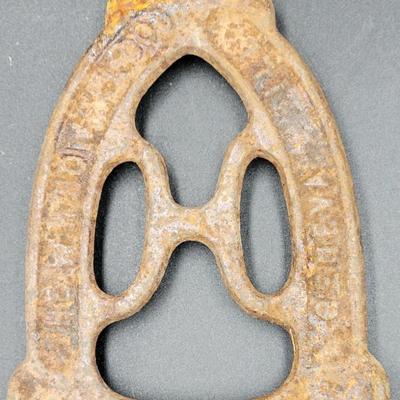 Vintage Iron and Trivet