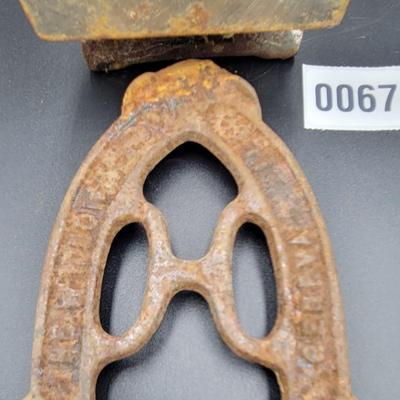 Vintage Iron and Trivet