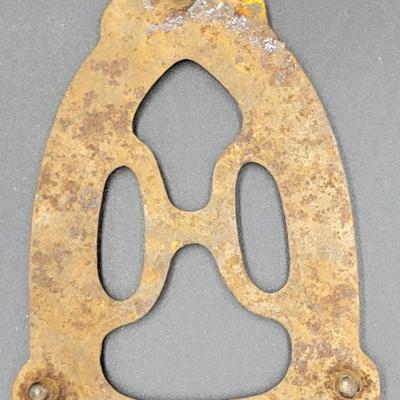 Vintage Iron and Trivet