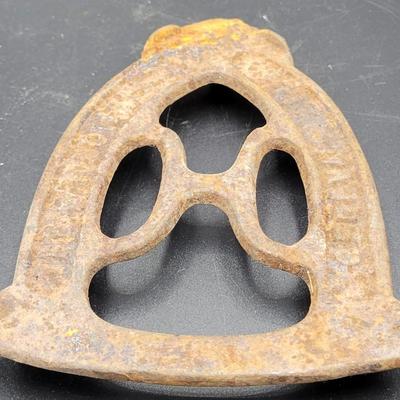 Vintage Iron and Trivet