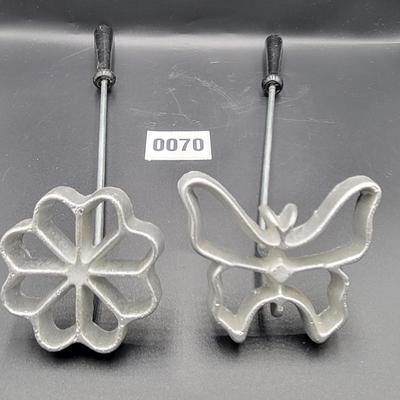 Vintage Rosette Moulds