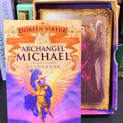 LOT 29R: Oracle Card Collection: Past Life, Angel Tarot, Angel Therapy, Archangel Michael & Others