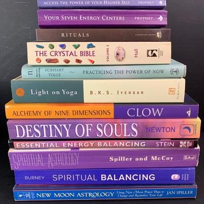 LOT 37R:  Self Improvement & Healing Book Collection