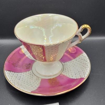 Vintage Enesco Japanese Teacup and Saucer