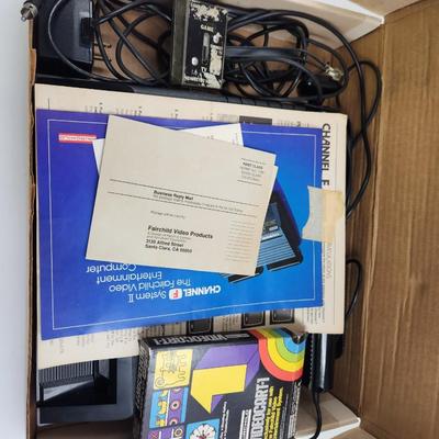 VINTAGE CHANNEL F SYSTEM 2 W/ LOTS OF EXTRAS