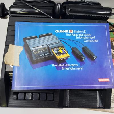 VINTAGE CHANNEL F SYSTEM 2 W/ LOTS OF EXTRAS