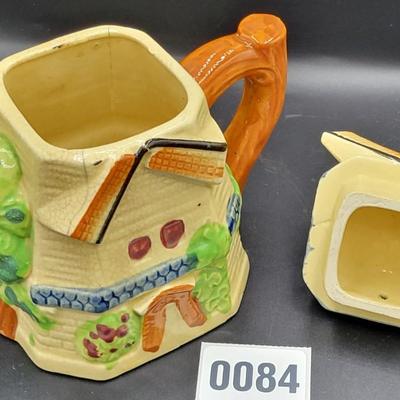 Vintage Dutch Windmill Teapot