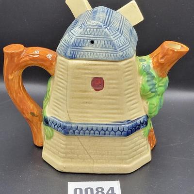 Vintage Dutch Windmill Teapot
