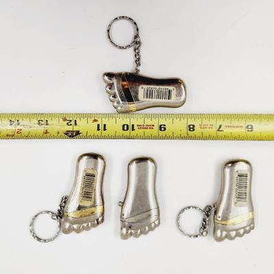 SET OF 4 FEET LIGHTER HOLDER