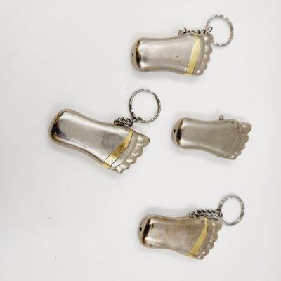 SET OF 4 FEET LIGHTER HOLDER