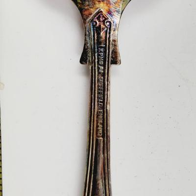 PAST TIMES SHEFFIELD ENGLAND SILVERPLATE CRANBERRY SPOON