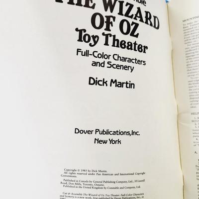 NEW WIZARD OF OZ CUT & ASSEMBLE TOY THEATER