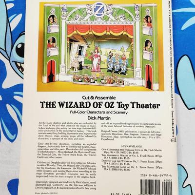 NEW WIZARD OF OZ CUT & ASSEMBLE TOY THEATER