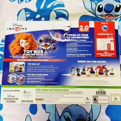 NEW XBOX 360 DISNEY INFINITY TOY BOX STARTER KIT