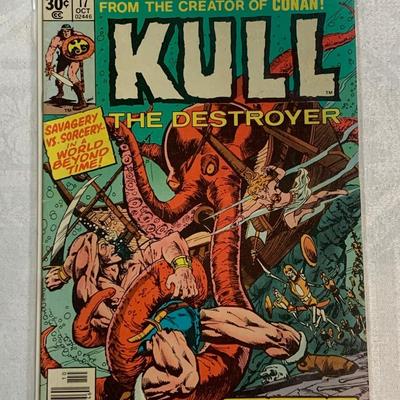 LOT 1R: Kull The Destroyer Marvel Comic Books
