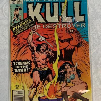 LOT 1R: Kull The Destroyer Marvel Comic Books