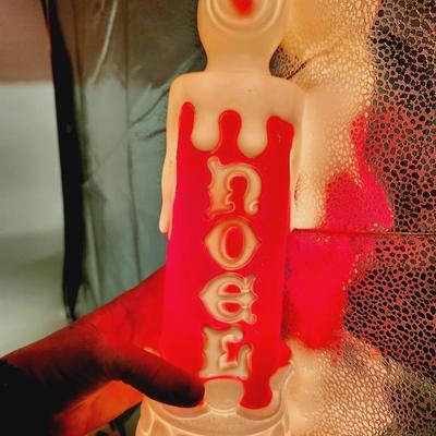 1970 EMPIRE NOEL CANDLE BLOW MOLD