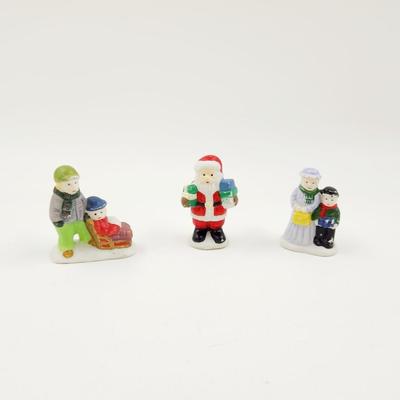 CUTE CERAMIC CHRISTMAS FIGURINES