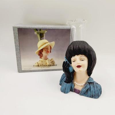 LINCOLNSHIRE FASHION LADY BUD VASE #1