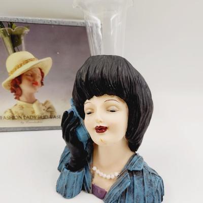 LINCOLNSHIRE FASHION LADY BUD VASE #1