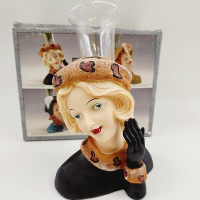 LINCOLNSHIRE FASHION LADY BUD VASE #3