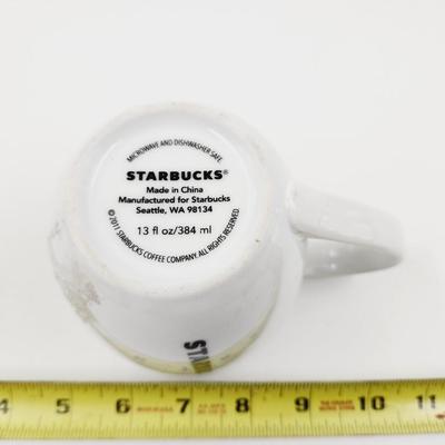 2011 STARBUCKS COLLECTABLE HOLIDAY COFFEE CUP