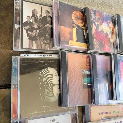 Lot of vintage Rock CDs.