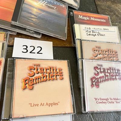 Lot of vintage Rock CDs.