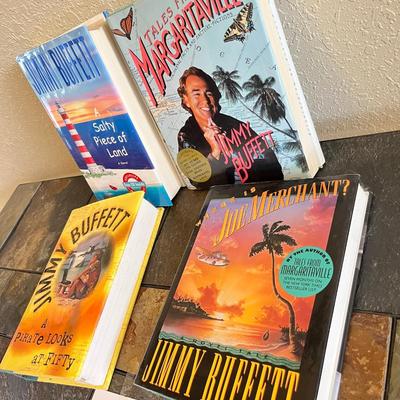 Jimmy Buffett Lot of 4 books