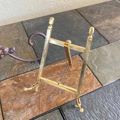 Lot of fancy Plate Stands