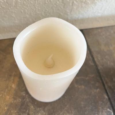 Bowl of sea shells & candles