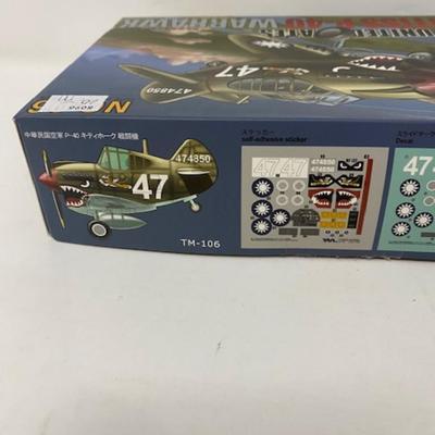 WWII Curtiss P-40 Warhawk Tiger Model No.06