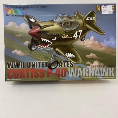 WWII Curtiss P-40 Warhawk Tiger Model No.06