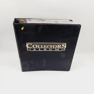 189 FOOTBALL CARDS ROOKIES & 3 RING BINDER INCLUDED