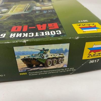 BA-10 Soviet Armored Car Zvezda Model 1/35