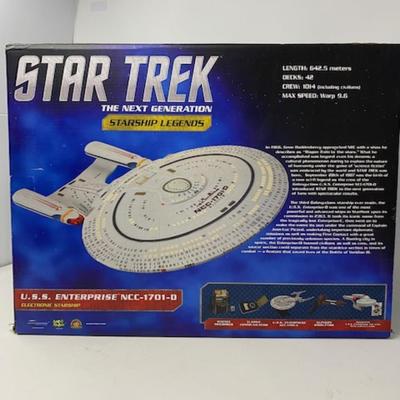 Star Trek The Next Generation Starship Legends U.S.S. Enterprise NCC-1701-D Elecgtronic Starship