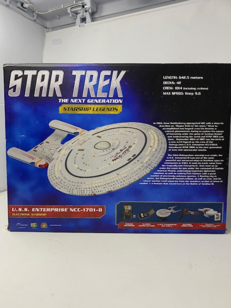 Carta Collezionabile STAR TREK TNG Senior Officers - 23KT Oro, Numerata 1/10.000, BOGO