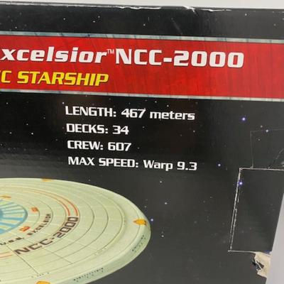 Star Trek Starship Legends U.S.S. Excelsior NCC-2000 Electronic Starship