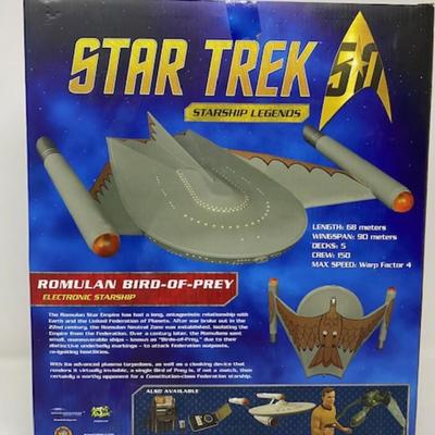 Star Trek Starship Legends Romulan Bird-Of-Prey Electroic Starship
