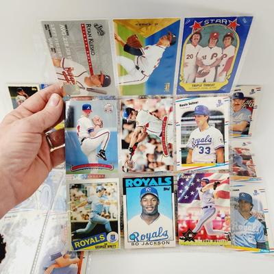 54 MULTIPLE SPORT & 1 MARVEL COLLECTABLE CARDS
