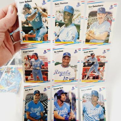 54 MULTIPLE SPORT & 1 MARVEL COLLECTABLE CARDS