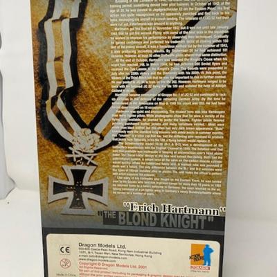 Erich Hartmann - WWII The Blond Knight German Luftwaffe Pilot DRAGON 12" Figurine