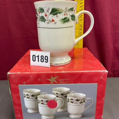 Set of 4 Irish mugs