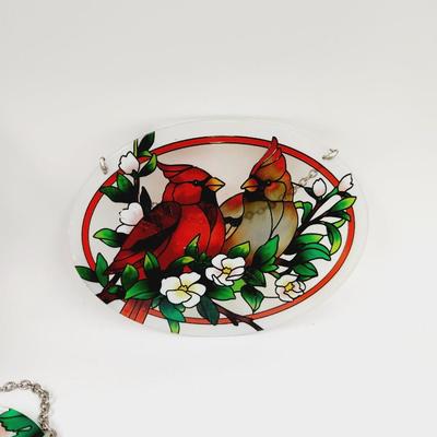 BEAUTIFUL CARDINAL COLLECTION OF SUN CATCHERS
