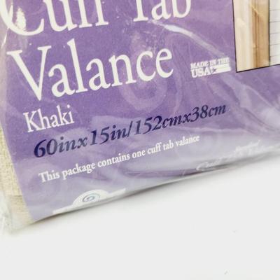 NEW JUBILEE CUFF TAB VALANCE