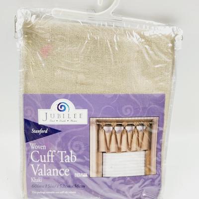 NEW JUBILEE CUFF TAB VALANCE