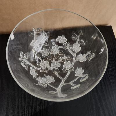 Large Flower Candy Dish