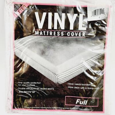 NEW FITTED FULL VINYL MATTRESS COVER