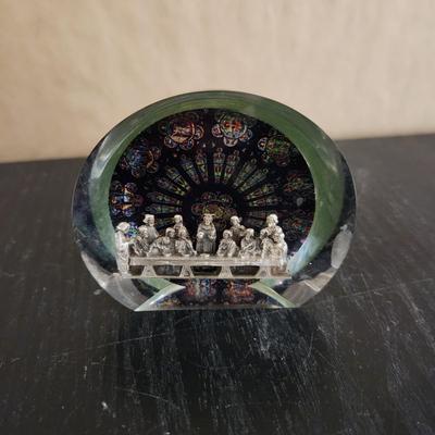 Last supper paper weight
