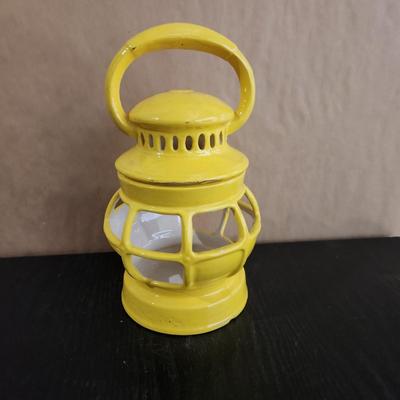 Yellow Glass Lantern